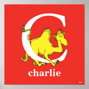 Dr. Seuss's ABC: Letter C - White   Name hinzufüge Poster