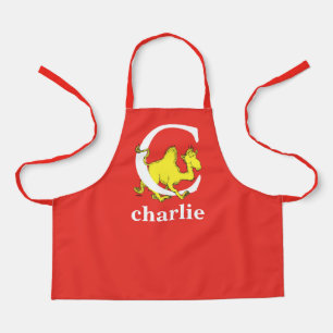 Dr. Seuss's ABC: Letter C - White   Name hinzufüge Schürze