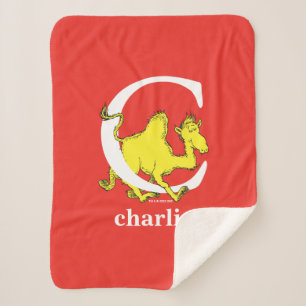 Dr. Seuss's ABC: Letter C - White Name hinzufüge Sherpadecke