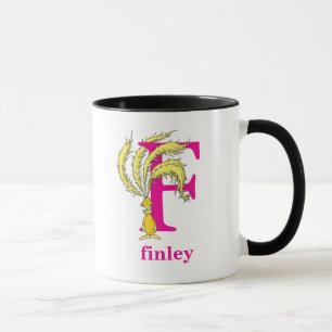 Dr. Seuss's ABC: Letter F - Pink   Add Your Name Tasse