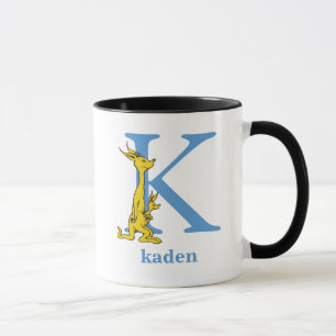 Dr. Seuss's ABC: Letter K - Blue   Name hinzufügen Tasse