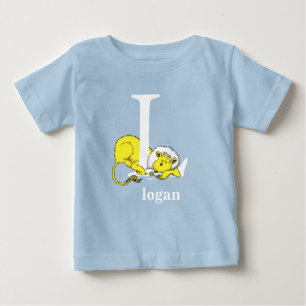Dr. Seuss's ABC: Letter L - White   Name hinzufüge Baby T-shirt