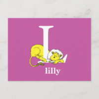 Dr. Seuss's ABC: Letter L - White | Name hinzufüge