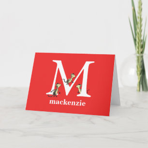 Dr. Seuss's ABC: Letter M - White   Name hinzufüge Karte