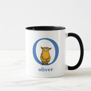 Dr. Seuss's ABC: Letter O - Blue   Name hinzufügen Tasse