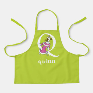 Dr. Seuss's ABC: Letter Q - White   Name hinzufüge Schürze