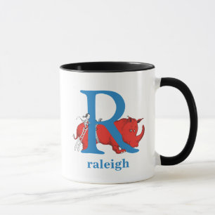 Dr. Seuss's ABC: Letter R - Blue   Name hinzufügen Tasse