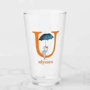 Dr. Seuss's ABC: Letter U - Orange Name hinzufüg Glas