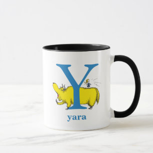 Dr. Seuss's ABC: Letter Y - Blue   Name hinzufügen Tasse