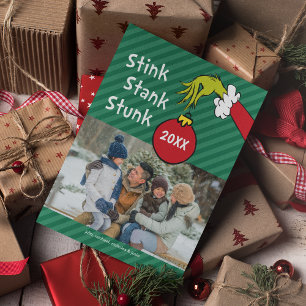 Dr. Suess Grinch Stink Stank Stunk Feiertagskarte