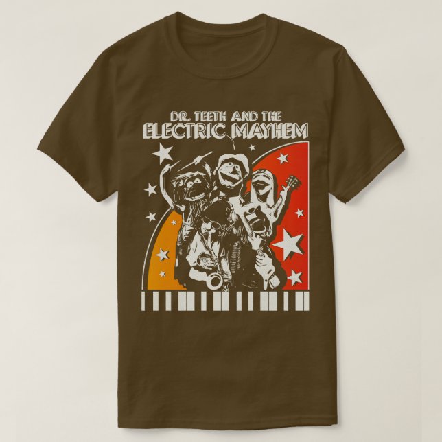 Dr. Teeth und der Electric Mayhem T-Shirt (Design vorne)