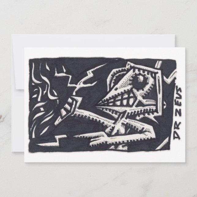 Dr. Zeus Flat Card (Vorderseite)