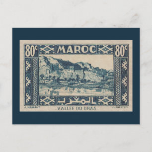 Draa-Tal, Marokko - Postkarte
