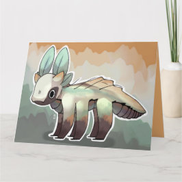 Draakje kaart fantasie karte