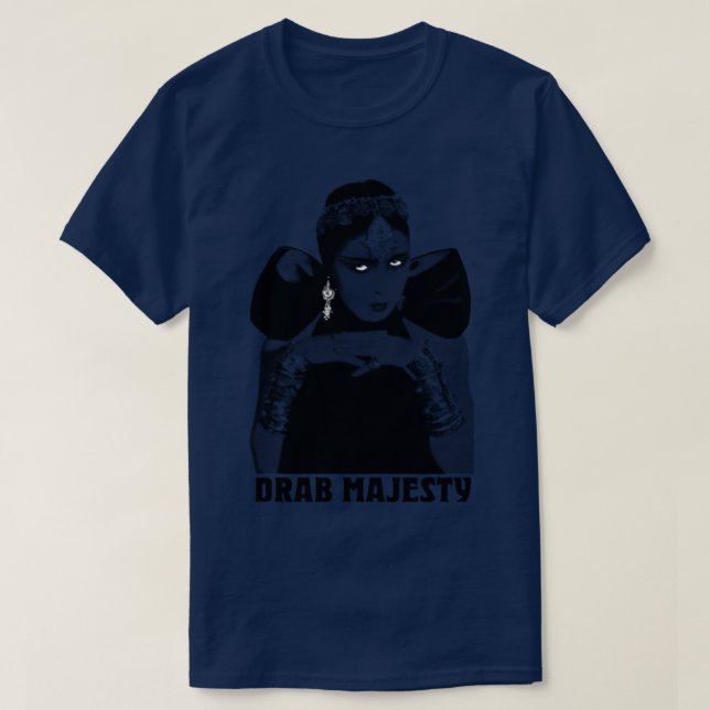Drab Majestät Post Punk Fan Art Design T-Shirt (Design vorne)