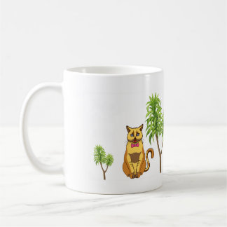 Dracaena Gift für Katzen Warnung Kunst Kaffeetasse