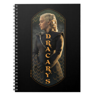 "Dracarys" Daenerys Targaryen Graphic Notizblock