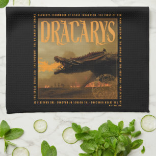 "Dracarys" Drogon Breathing Fire Graphic Geschirrtuch
