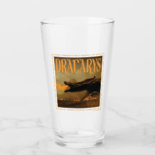 "Dracarys" Drogon Breathing Fire Graphic Glas