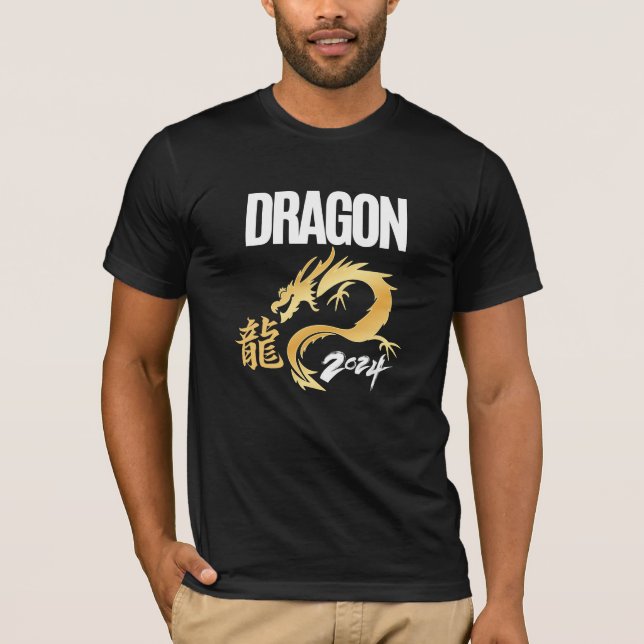 Drache 2024 T-Shirt (Vorderseite)