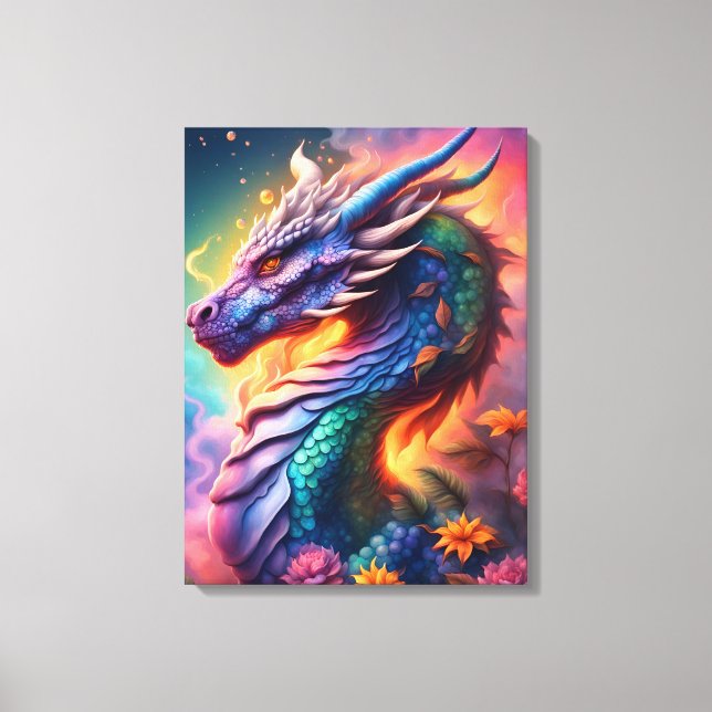 Drache 45,7 cm x 61 cm leinwanddruck (Vorderseite)