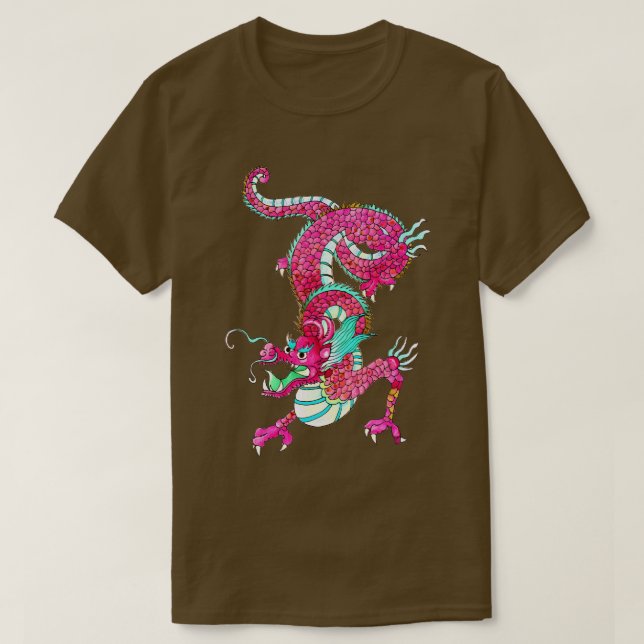 Drache 5 T-Shirt (Design vorne)