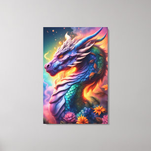 Drache 61 cm x 91,4 cm leinwanddruck