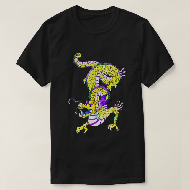 Drache 6 T-Shirt (Design vorne)