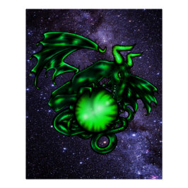 Drache Auge Poster