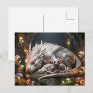 Drache Baby Postkarte