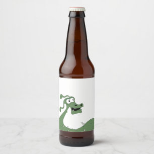 Drache-Bier Bierflaschenetikett