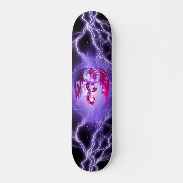 Drache Blitz Skateboard (Vorne)