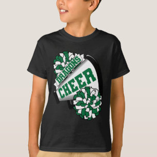 Drache Cheer Ck Zur Schule Cheerleading-Geist G T-Shirt