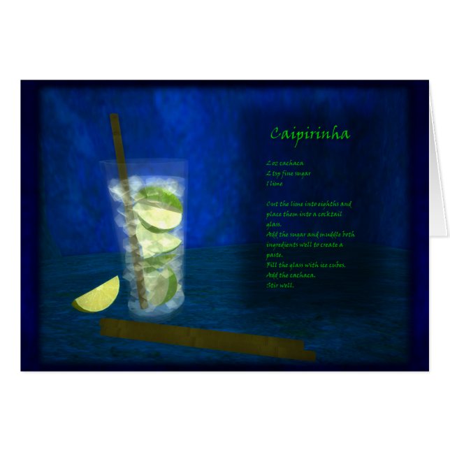 Drache-Cocktail-Bar: Caipirinha (Vorderseite (Horizontal))