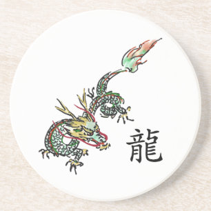 Drache Coster Getränkeuntersetzer
