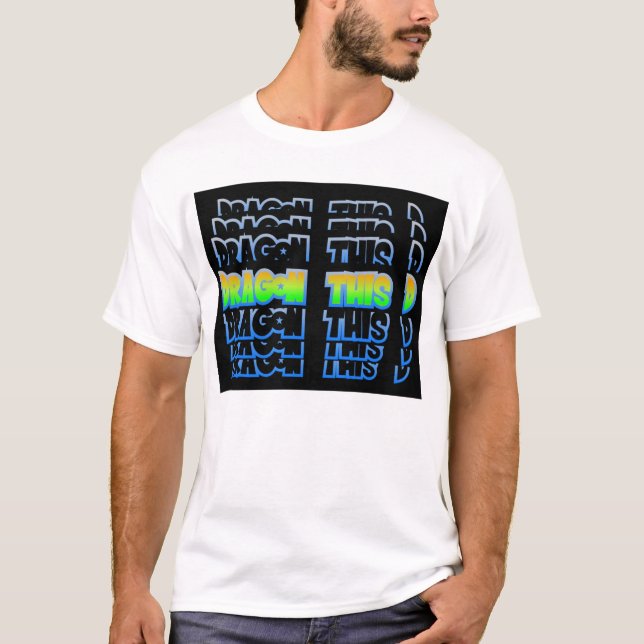 Drache D T-Shirt (Vorderseite)