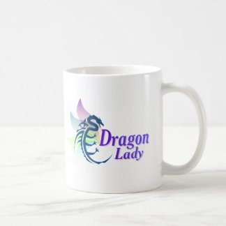 Drache-Dame Kaffeetasse