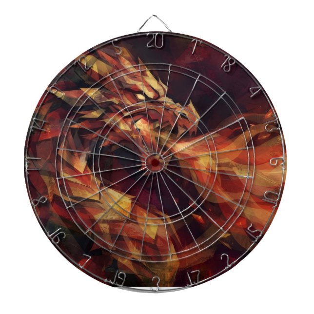 Drache  dartscheibe (vorne)