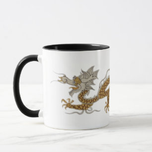 Drache der buddhistischen Tasse