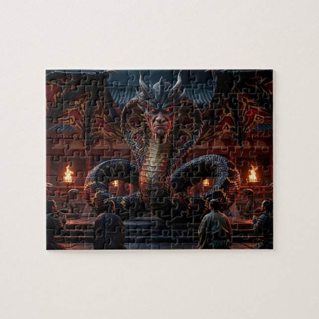 Drache der Macht Puzzle (Horizontal)