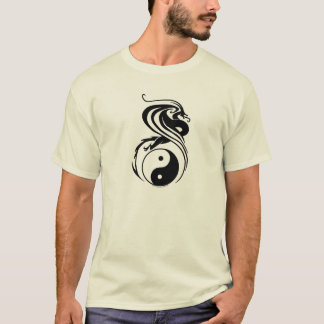 Drache, der Yang-Shirt ying ist T-Shirt
