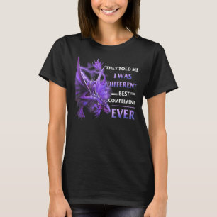 Drache, die sie mir erzählten, ich sei anders das T-Shirt