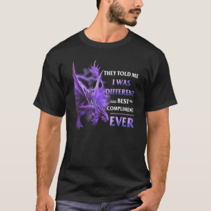 Drache, die sie mir erzählten, ich sei anders das T-Shirt