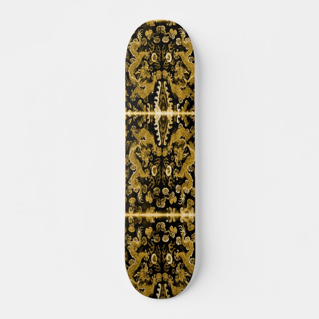 Drache-Einlegearbeit-Element-kundenspezifisches Skateboard (Vorne)