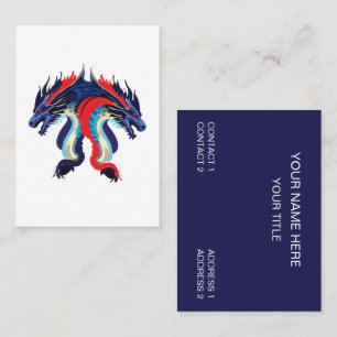 Drache Fantasy Art Drache Visitenkarte