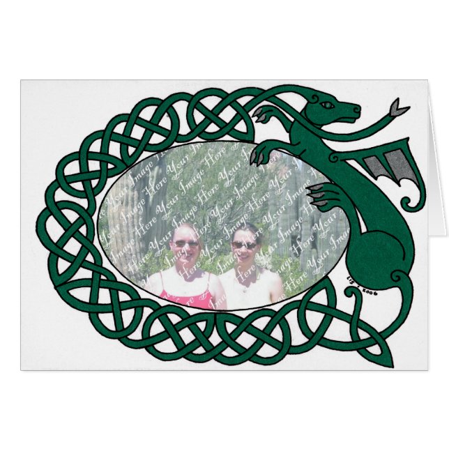 Drache-Feldkarte (Vorderseite (Horizontal))