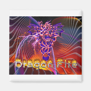 Drache Feuer Magnet