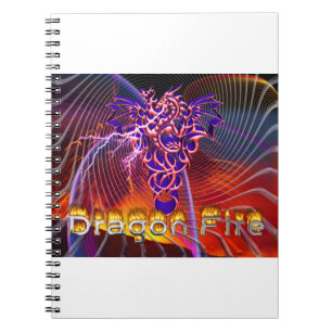 Drache Feuer Notizblock
