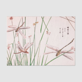 DRACHE-FLIEGE MIT GRAS Seidenpapier