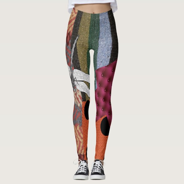 Drache-Fliegen-Leggings Leggings (Vorderseite)